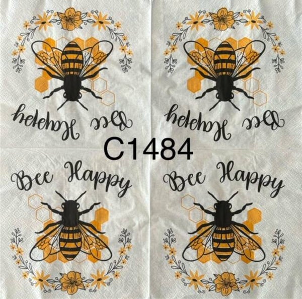 Bees (C1484) - Bee "bee happy"