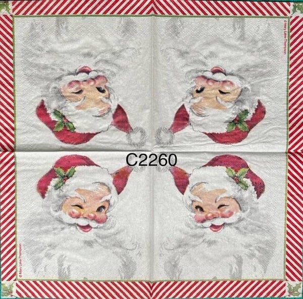 Christmas (C2260) - Santa Winking