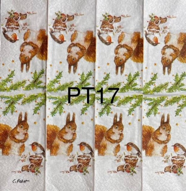 Winter (PT17) - Squirrel & Robin