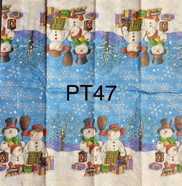 Christmas (PT47/256) - Snowman Family