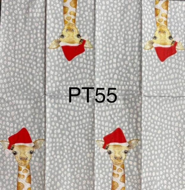 Christmas (PT55) - Santa Giraffe