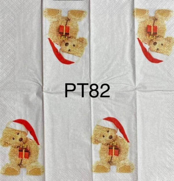 Christmas (PT82) - Santa Teddy Bear