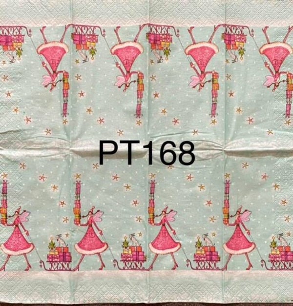 Christmas (PT168) - Woman with Presents
