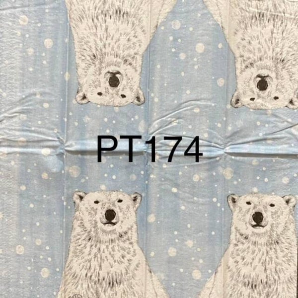 Winter (PT174) - White Polar Bear
