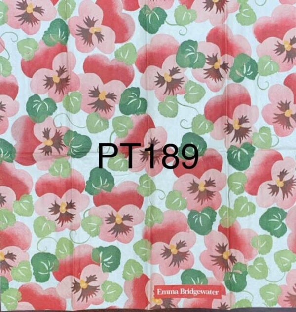 Flowers (PT189) - Pink Pansy