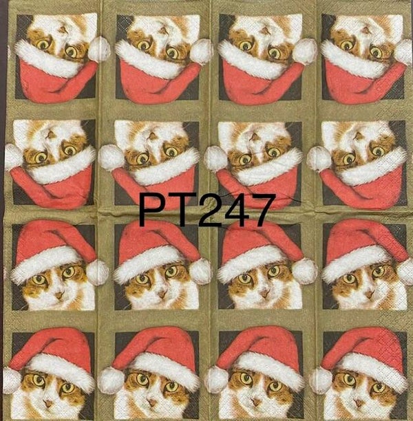 Cats (PT247) - Santa Cat
