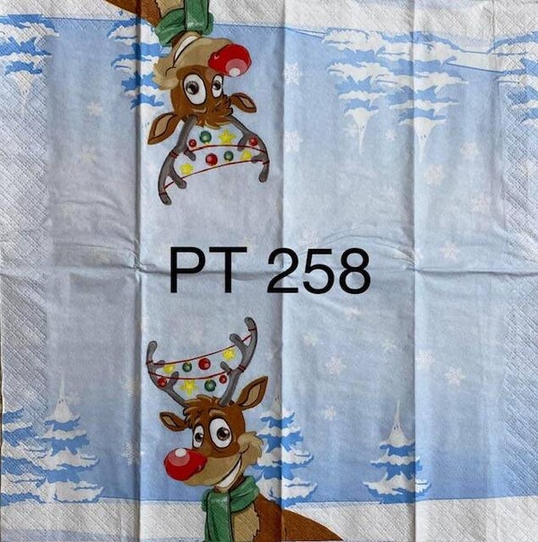 Christmas (PT258) - Reindeer with Ornaments