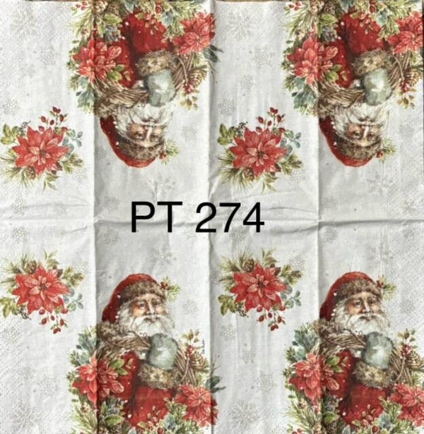 Christmas (PT274) - Santa's Wreath