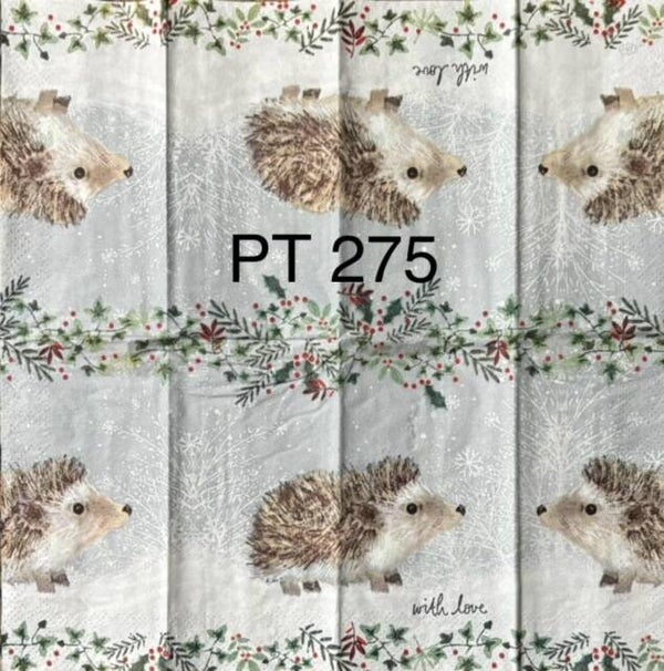 Christmas (PT275) - Moritz (Hedgehog)