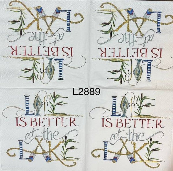 Lake (L2889) - Life is Better at the Lake
