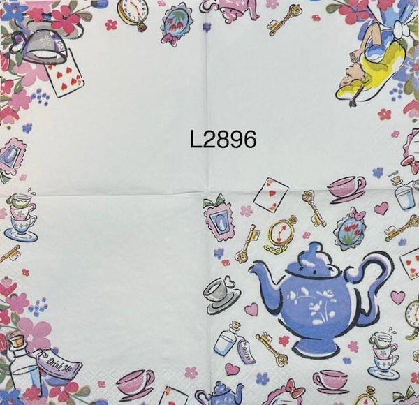 People (L2896) - Alice in Wonderland Teapot