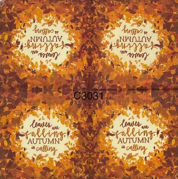 Fall (C3031) - Leaves Are Falling, Autumn in Calling