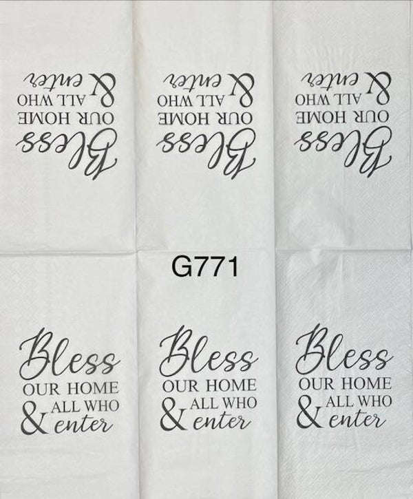 Saying (G771) - Bless Our Home & All Who Enter