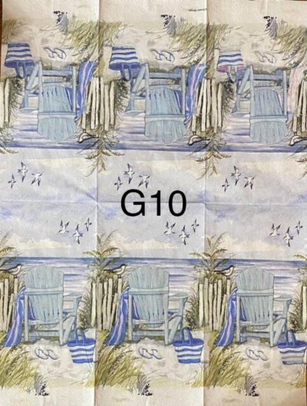 Beach (G10) - Beach Chair and Towel