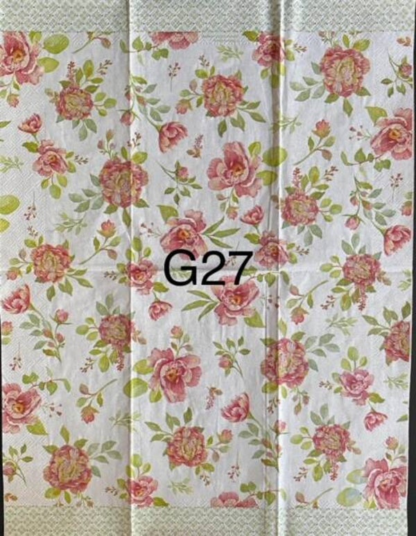Flowers (G27) - Pink Flowers