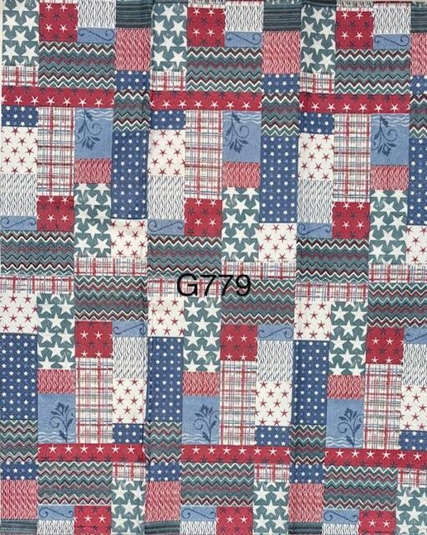 4th of July (G779) - Different Patterns All American Designs