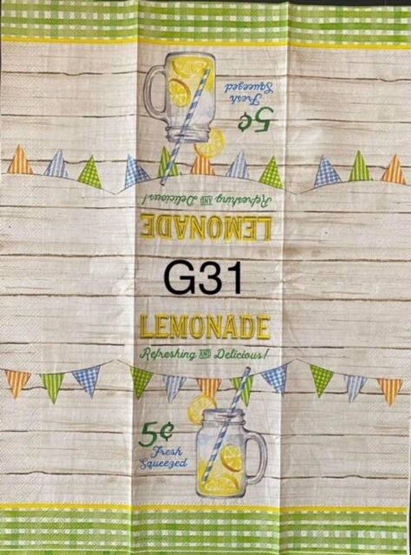 Drinks (G31) - Lemonade