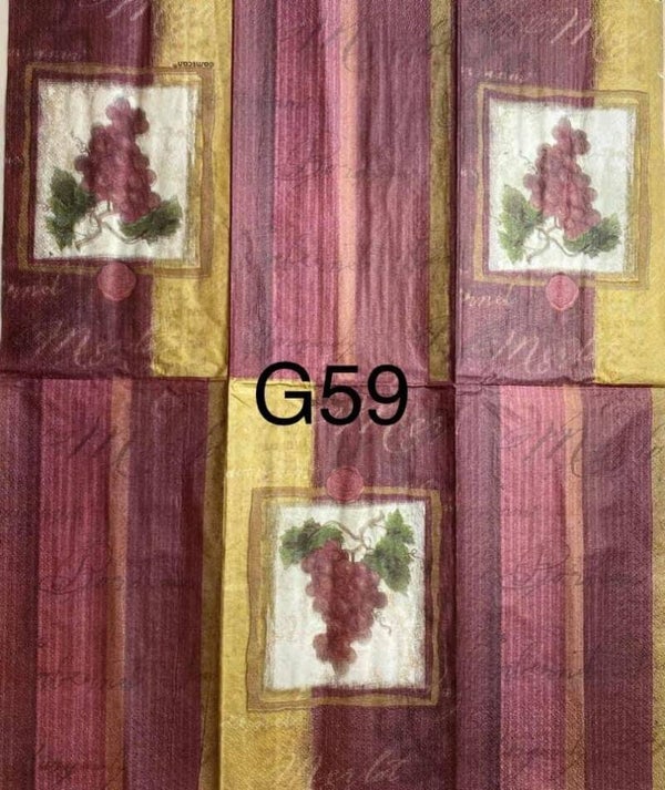 Wine (G59) - Red Grapes