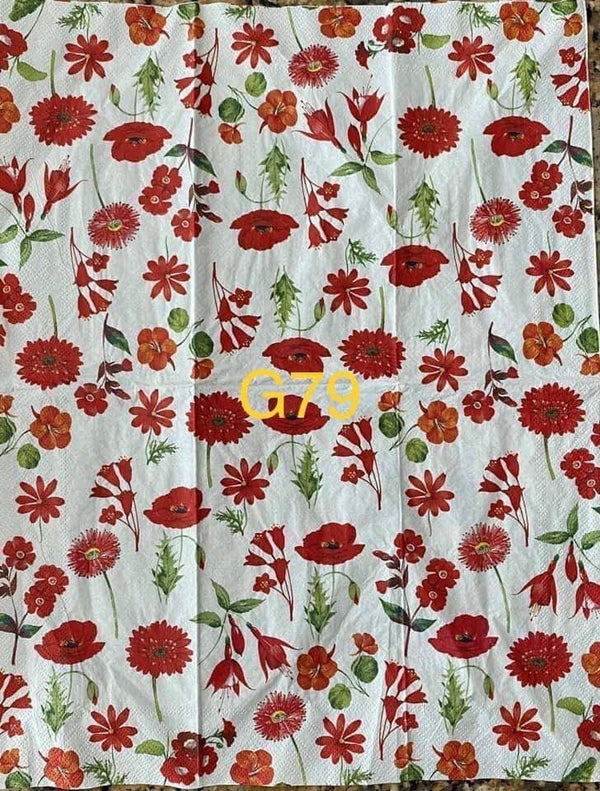 Flowers (G79) - Poppies