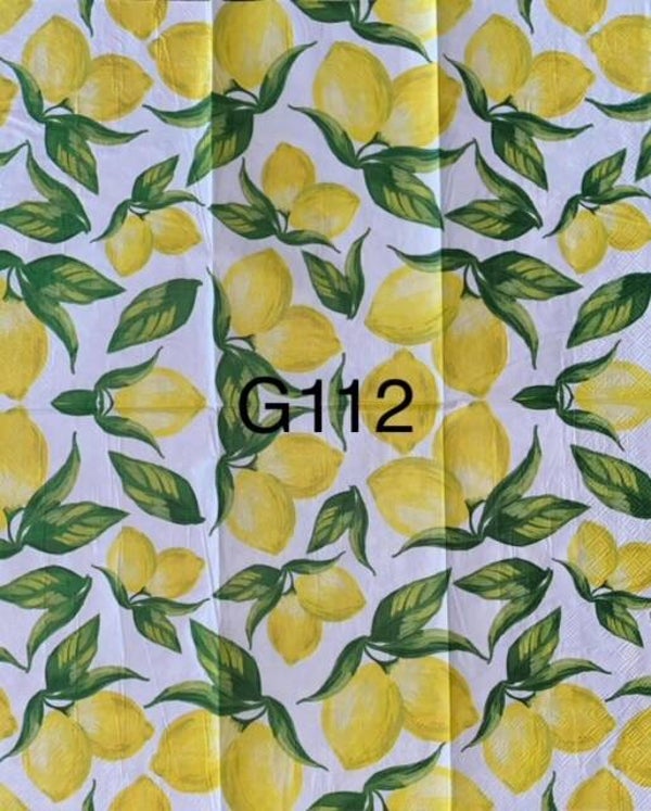 Fruits (G112) - Lemons