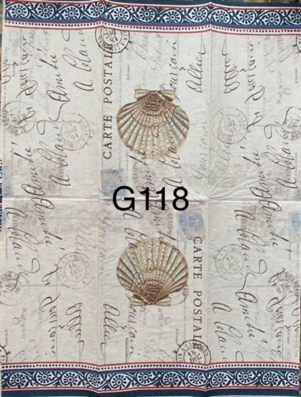 Beach (G118) - Carte Postale Shell