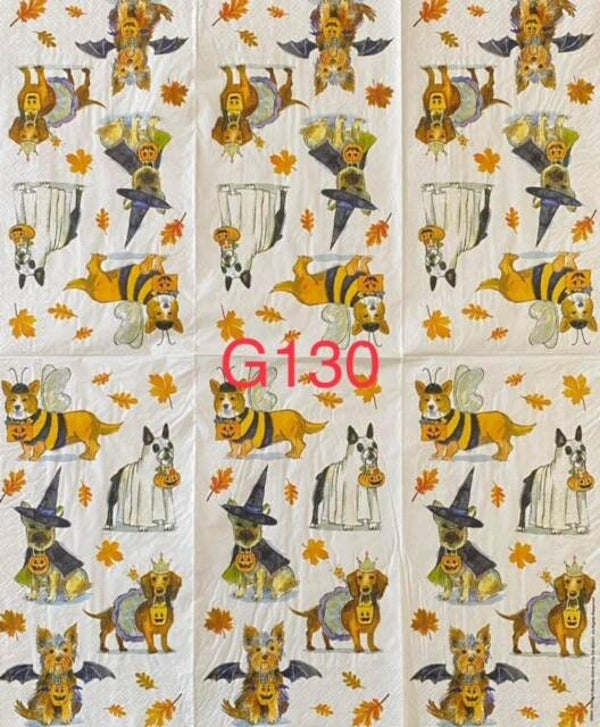 Dogs (G130/379) - Dressed up Dogs - Halloween