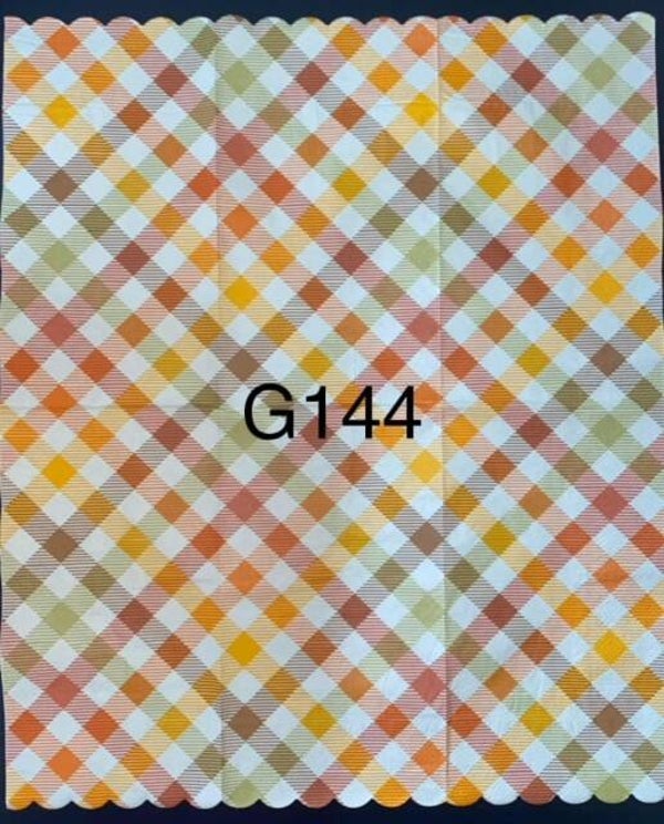 Bargain - Design (G144) - Autumn Colors Check