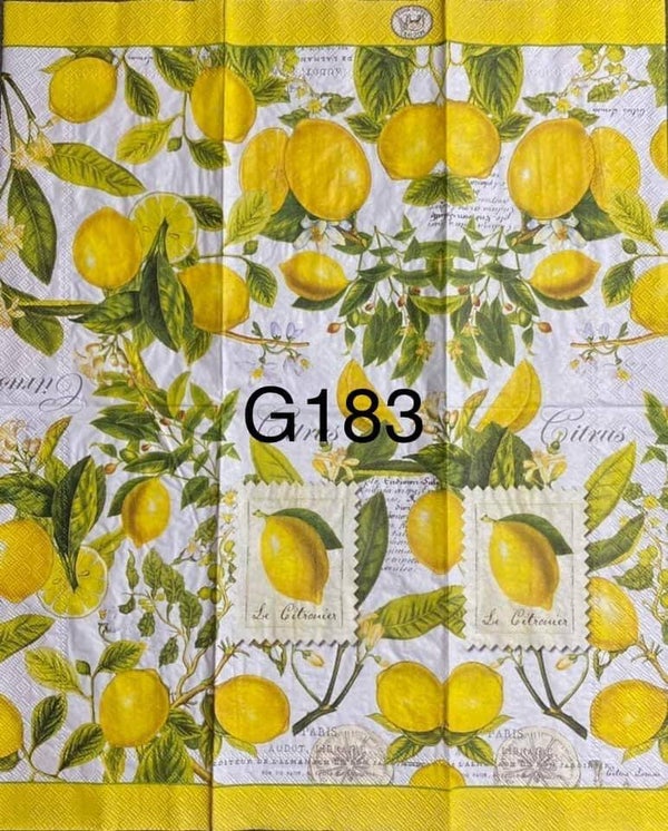 Fruits (G183) - MDW Lemons