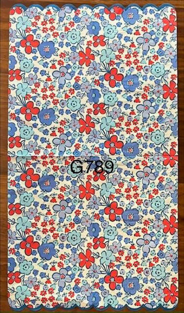 4th of July (G789) - Red, White, and Blue Flowers