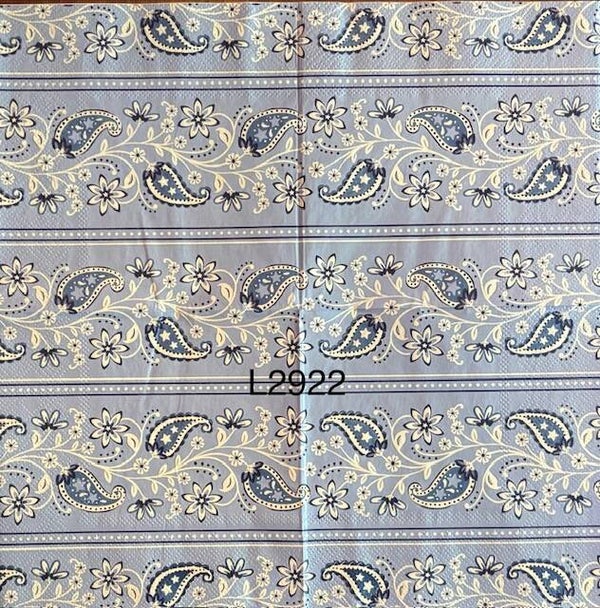 4th of July (L2922) - Blue Bandana Design
