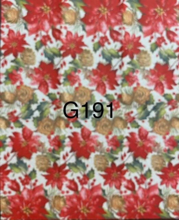 Christmas (G191) - Poinsettas