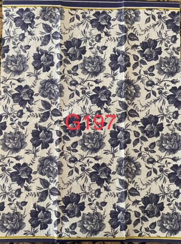 Flowers (G197) - Blue and White Roses