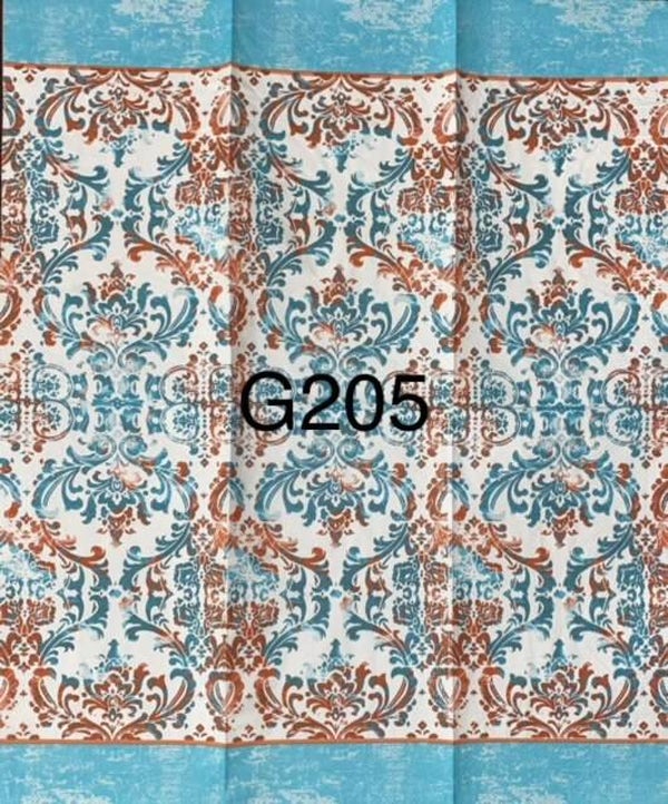 Design (G205) - Teal and Brown Design