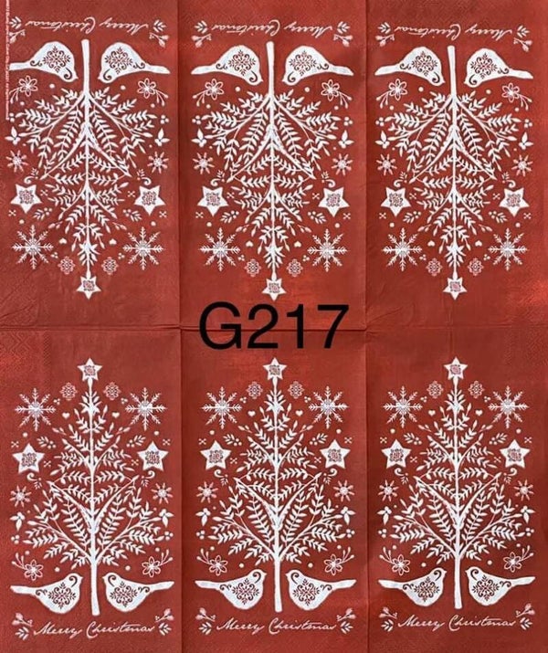 Christmas (G217) - Christmas Tree with Doves