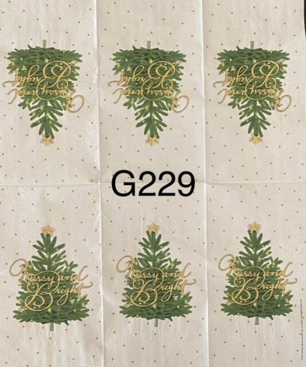 Christmas (G229) - Merry and Bright Trees