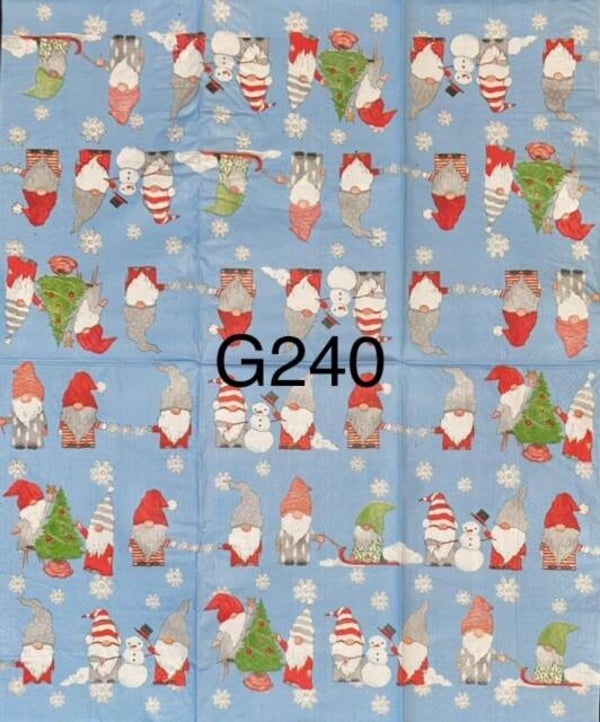 Gnomes (G240) - Christmas Gnomes