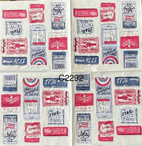 4th of July (C2292) - 4th of July Stamps