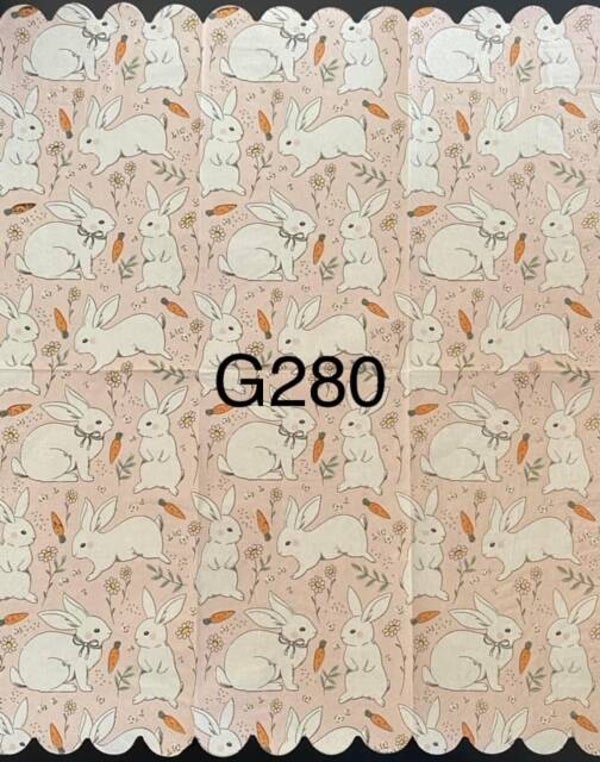 Easter (G280) - Bunny and Carrots