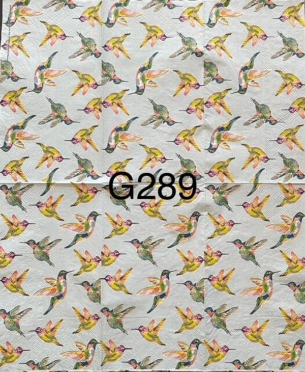 Birds (G289) - Hummingbirds