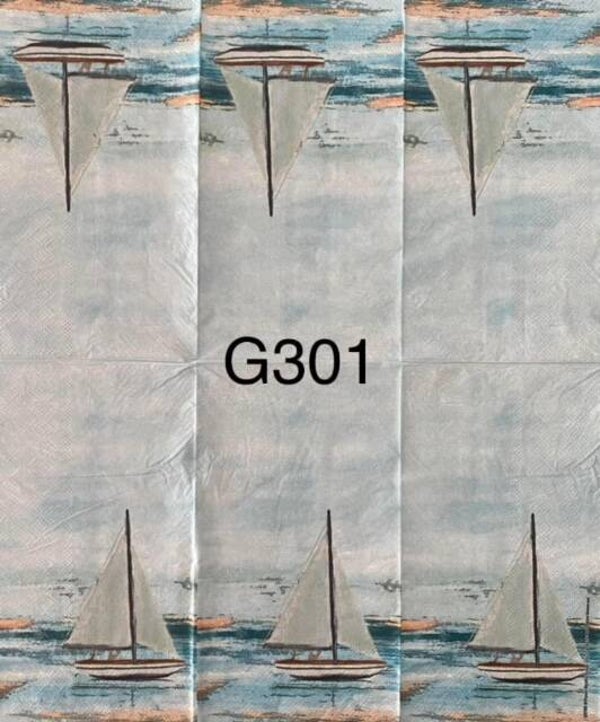 Beach (G301) - Sailboat
