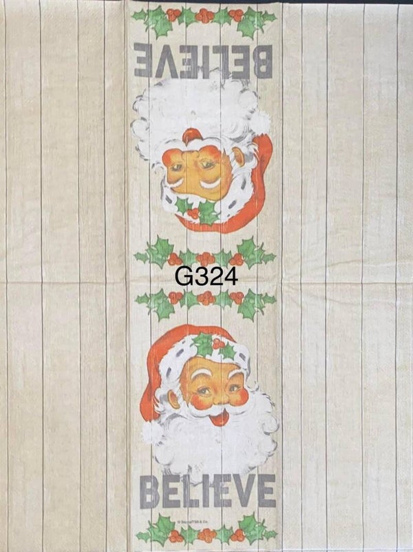 Christmas (G324) - Believe Santa