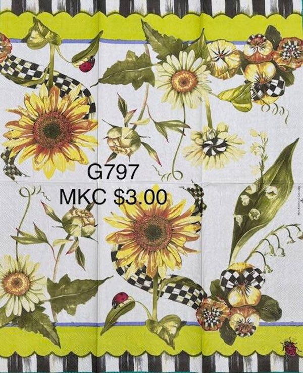 Mackenzie Child (G797) - MKC Sunflower