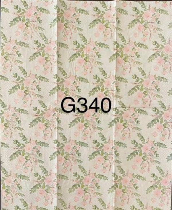 Flowers (G340) - Light Pink