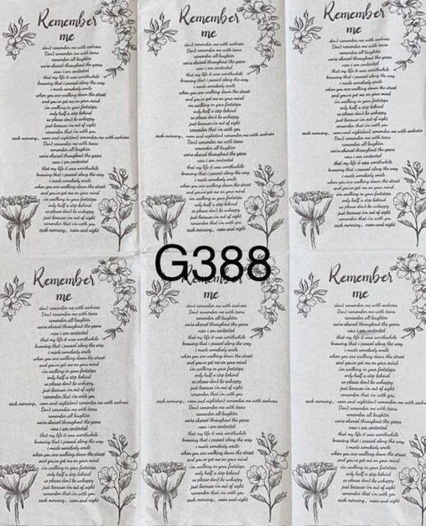 Misc (G388) - Remember Me