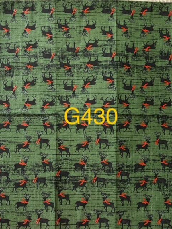 Deer (G430) - Deer with Scarf Wallpaper