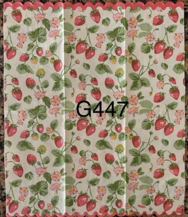 Fruits (G447) - Strawberries
