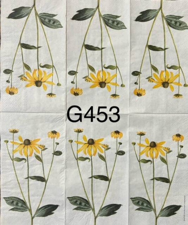 Flowers (G453) - Yellow