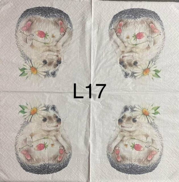Animals (L17) - Wild Strawberry Hedgehog