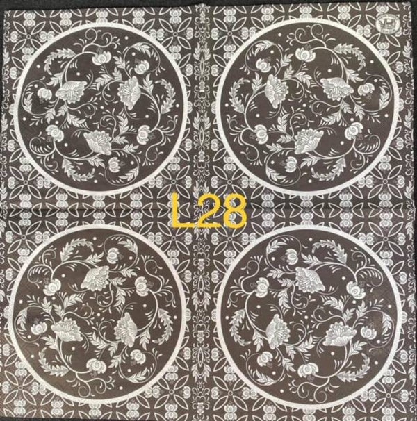 Flowers (L28) - MDW Black and White