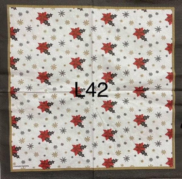 Christmas (L42) - Poinsettas
